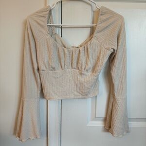 Altar'd State Tan Crop Top